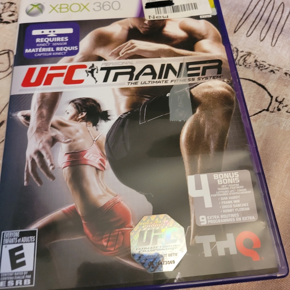 Xbox 360 UFC Trainer game requires Xbox connect